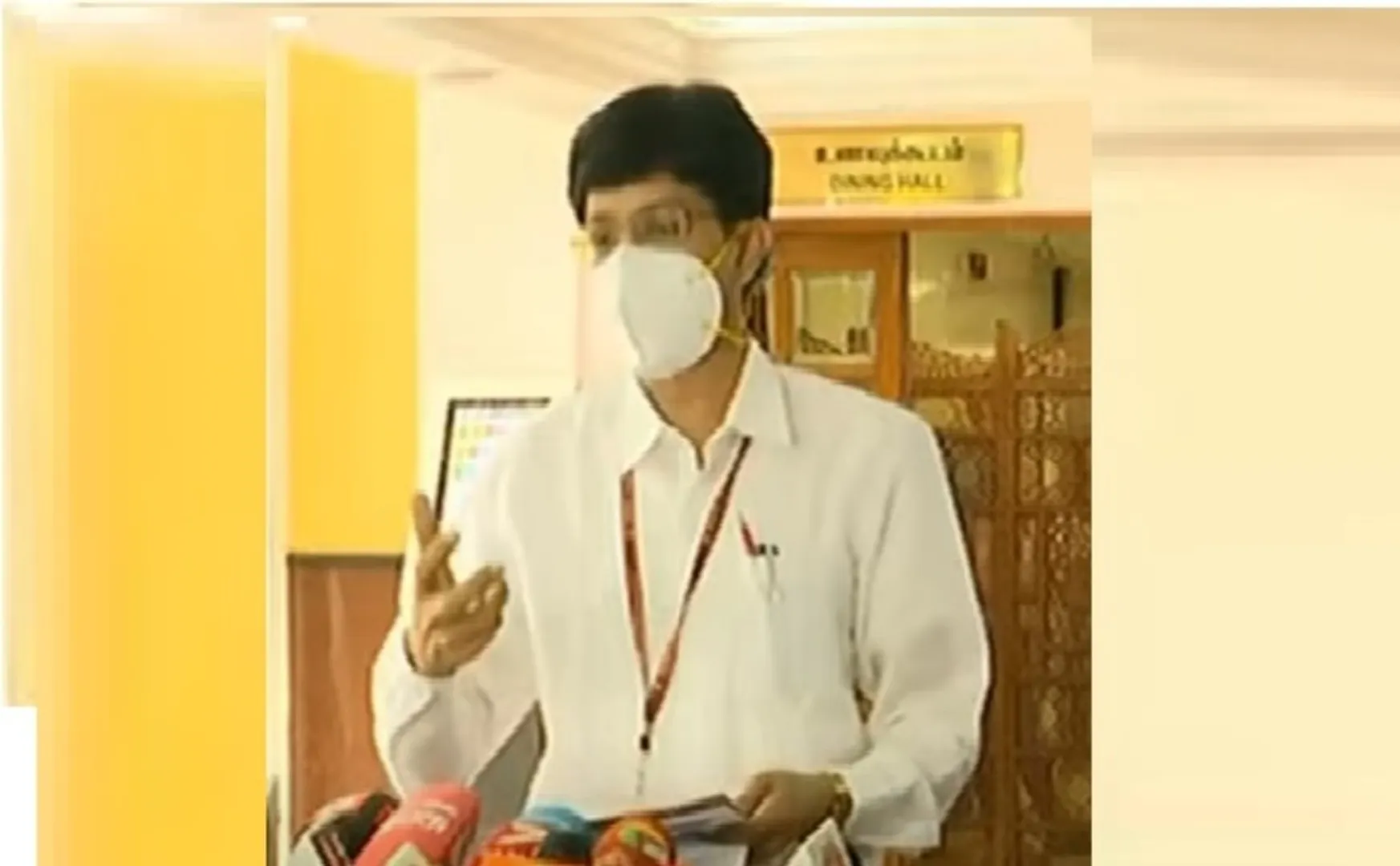 tamilnadu health secretary radhakrishnan pressmeet at delhi 